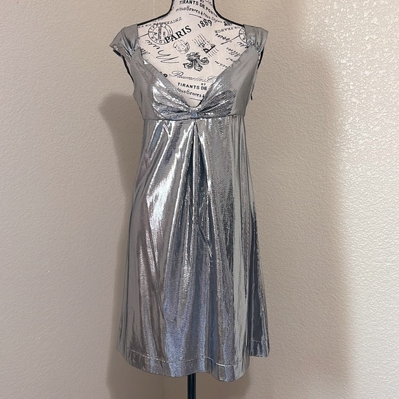 ~SOLD~ Y2K Miss Sixty metallic evening party dress - Picture 2 of 8